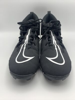 Nike Alpha Menace 3 Shark Men\'s Football Cleats, Black White, Sz 12 Nike Men main image 3