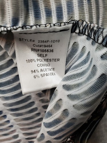 Vtg Slinky Brand Blazer Women's Medium Multi Animal Print Textured Single Button - Picture 8 of 9