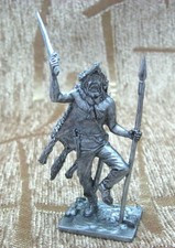 Tin Figurine Toy Soldier Model Warrior Viking Berserkers 54mm scale 1:32