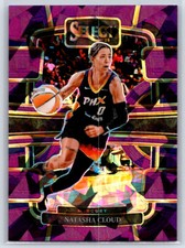 2024 Panini Select WNBA Natasha Cloud #37 Purple Ice Prizm /149  Phoenix Mercury