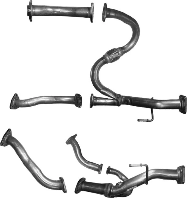 Tubo De Escape Frente Euro 2 se encaixa Isuzu Trooper Vauxhall Monterey Opel 3.2 - Imagem 2 de 4