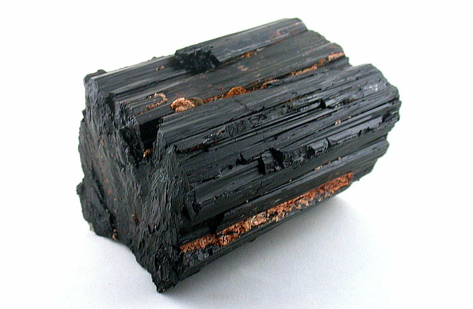 大号 782 克 1 磅 11.6 盎司天然黑色碧玺水晶标本宝石 T3A49 — 第 2/4 张图片