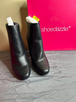 NEW Shoedazzle 2.5'' Heel Booties Jessie Black Size 9