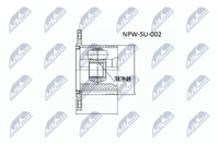 Nty NPW-SU-002 Gelenksatz Antriebswelle Getriebeseitig FüR Suzuki