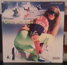 laserdisc ONE LAST RUN tracy scoggins  LD laserdisc