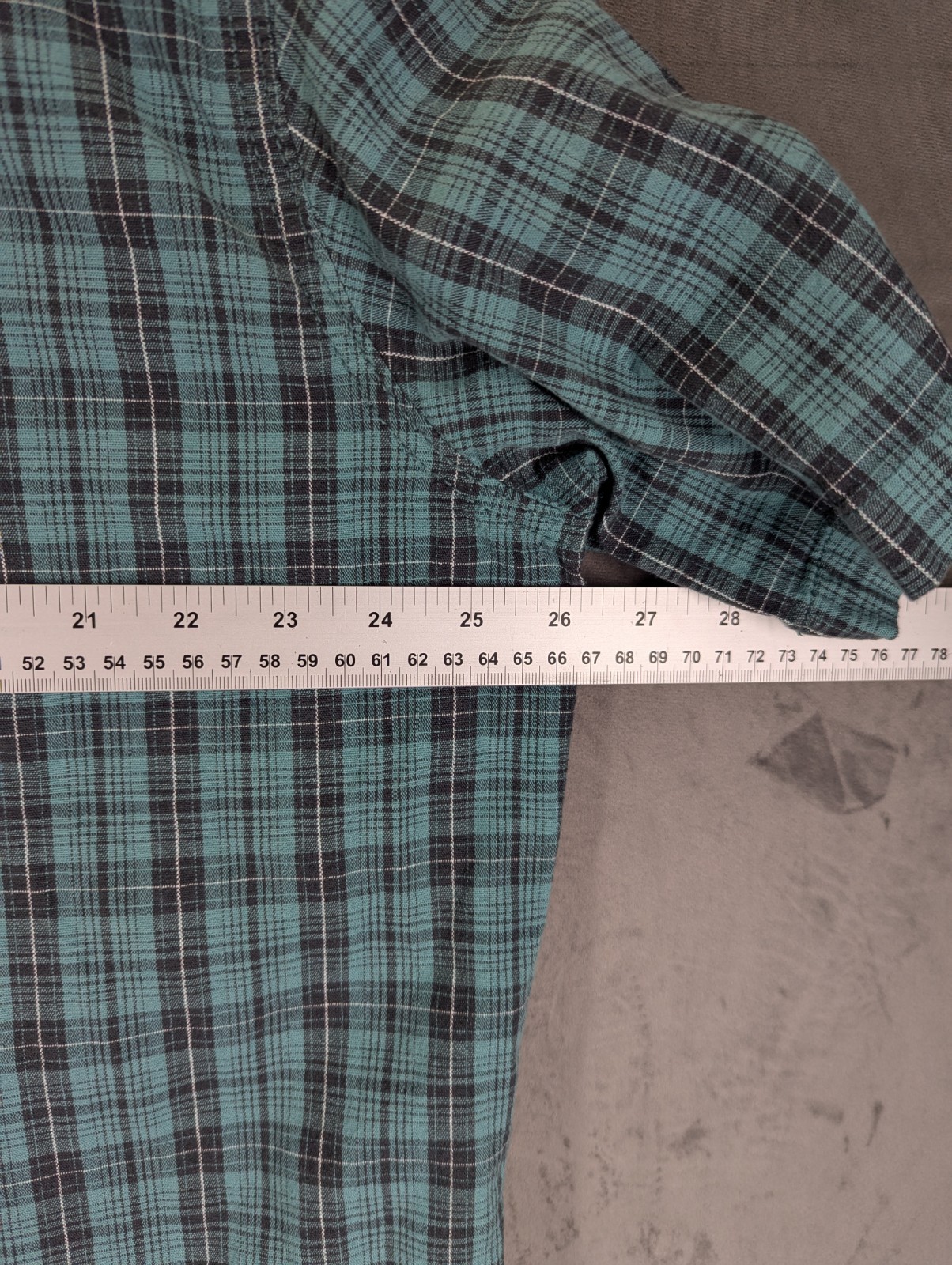 Lee Men's Classic Plaid Shirt Size 2XL Short Sleeve Cotton Stretch Button Up USA image 7