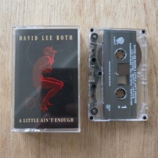 David Lee Roth A Little Ain't Enough Cassette Tape