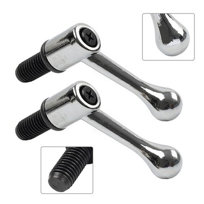 FIT For Bridgeport Milling Machine CNC Silver Table Lock Handle M12 Thread Set