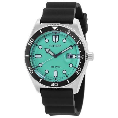 #ad #ad Citizen Eco Drive Turquoise Dial Men#x27;s Watch AW1760 14X $136.74