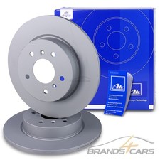 ATE 2x BREMSSCHEIBE Ø290 HINTEN FÜR NISSAN QASHQAI 2 RENAULT KADJAR CAPTUR 2