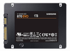 Samsung 870 EVO 1TB 2.5in SATA Internal SSD 560MB/s Read 530MB/s Write