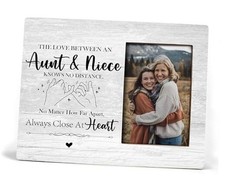 Niece Gifts from Auntie, Aunt Picture Frame, Aunt and Niece Gifts, The Love