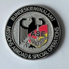 Coin Polizei BKA Bundeskriminalamt ASE Auslands-und Spezialeinsätze selten rar 