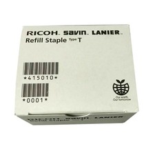 Genuine Ricoh Internal Finisher Staple Refill, 5000 Staples/Ctg, 2 Ctg/Ctn (4150