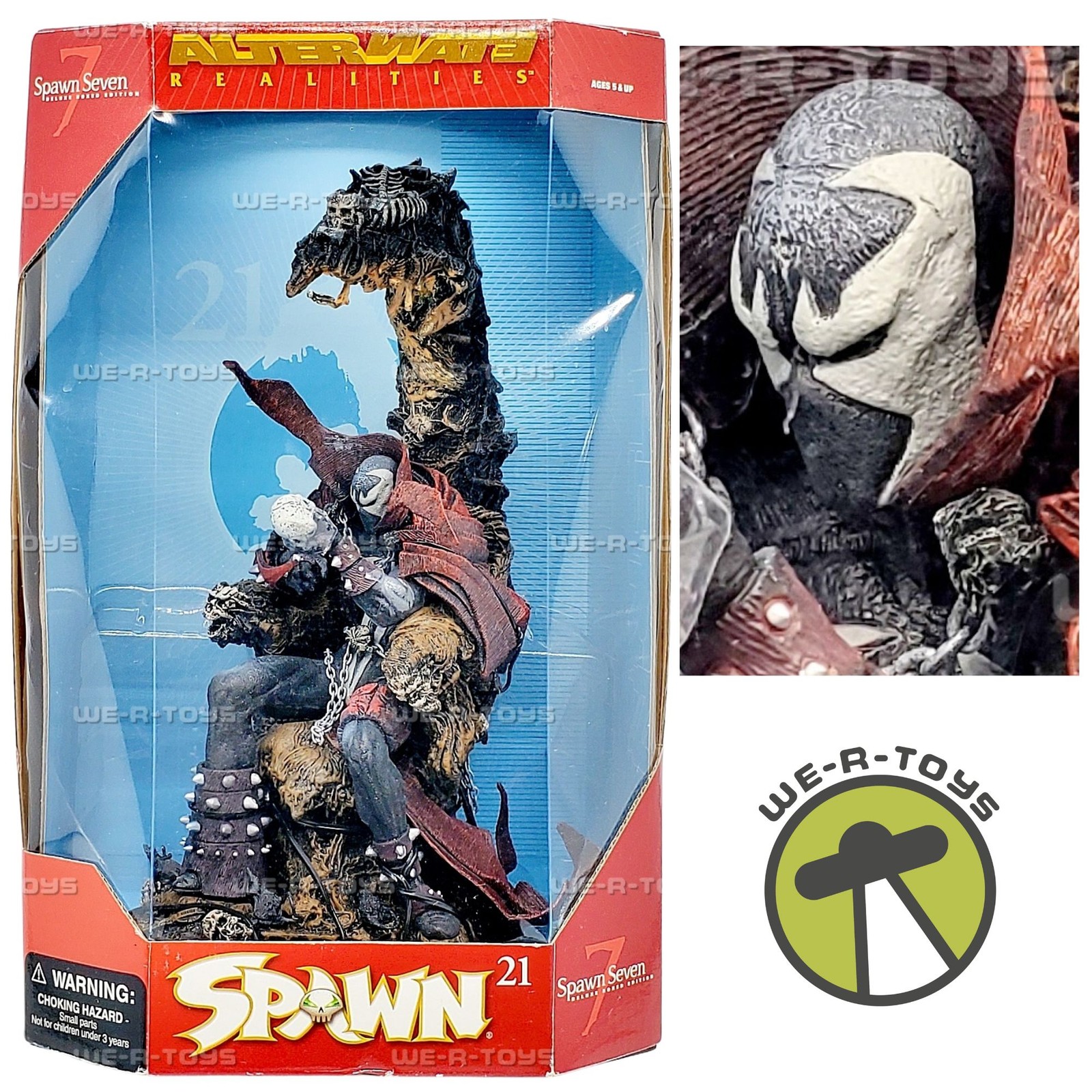 Spawn on Throne Deluxe Figure 2002 McFarlane Toys 11242
