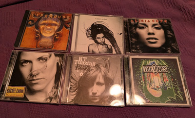 CD lot Sheryl Crow, KT Tunstall, the Vines, PJ Harvey, Lifehouse, Alicia Keys