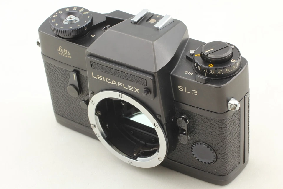 Leer [tal cual, para piezas] Cámara fotográfica Leica Leicaflex SL2 negra 35 mm de JAPÓN Foto 4 de 4