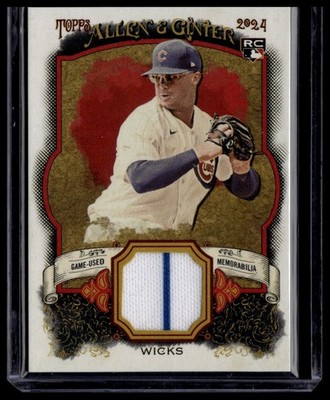 2024 Topps Allen & Ginter #AGR-JW Jordan Wicks Full-Size Relics A