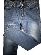 Calvin Klein Jeans Mens 30x30 Jeans Blue Slim Straight Stretch Preppy