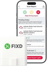 FIXD Active Auto KFZ Gesundheit Monitor Scanner Leseger�t mit mobiler App