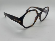 New Tom Ford TF5967-B 052 Havana Round Eyeglasses 53-18-140mm NO CASE