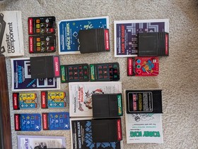 Vintage Mattel Intellivision 2609 Console 9 Games/ manuals / box Untested