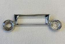 1966-67 Plymouth B Body Radio Bezel Belvedere I Ii Satellite Gtx 2dr Ht 4dr Sw