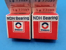 LOT OF 2 PCS New Departure Hyatt Bearing 1 77039 L NDH GM Delco USA