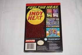 Danny Sullivan's Indy Heat (Nintendo NES) Completo con P&oacute;ster Reg CIB