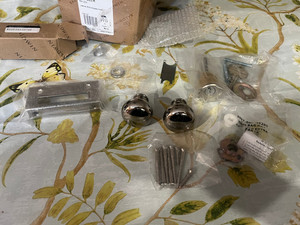 Baldwin 5634055R RightHand 7" Horizontal Entry Rim Lock,Polished Nickel,READ