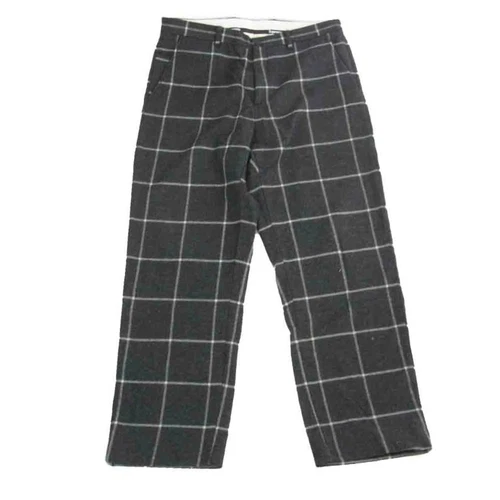 Pantalon en laine à carreaux Supreme 22AW Windowpane gris 32 occasion LIFE 0
