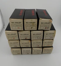 NHC Lot of (15) 5C Lathe Collets South Bend Logan Etc (All Unused)