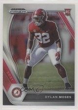 2021 Panini Prizm Draft Picks Silver Prizm Dylan Moses #140 2l4