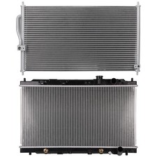 Radiator & AC Condenser Cooling Kit For 1994-2001 Acura Integra 1.8L 1834CC l4