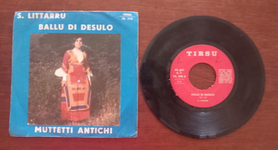 4005 45 GIRI S. LITTARRU BALLU DI DESULO MUTTETTI ANTICHI accettabile