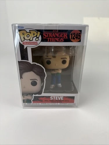 Funko Pop! TV: Stranger Things - Steve (#1245) With Protector