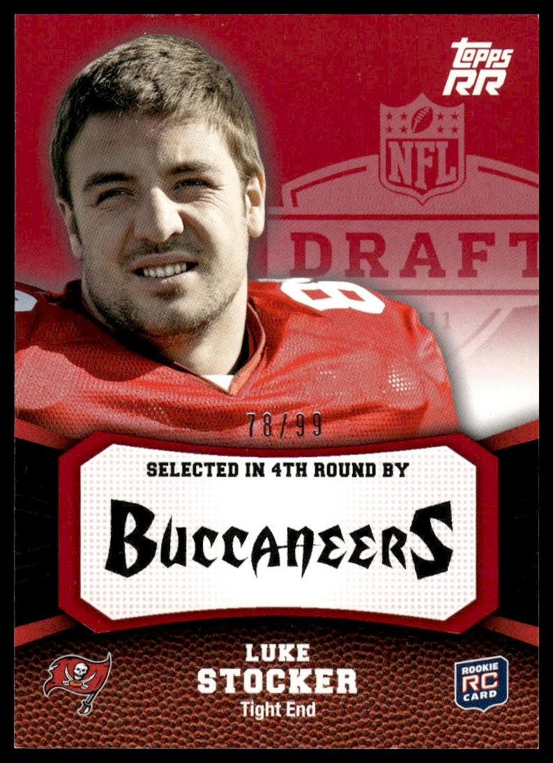 Luke Stocker Topps Rising Rookies #136 Red