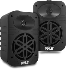 Indoor Outdoor Speakers Pair 500W Waterproof 13.3Cm 2-Way Full Range Sound Syste