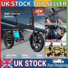 RA Folding E-Bike 250W Motor City Electric Bike 36V 7.8Ah Bicycle For Adult Gift