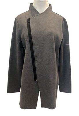 Ogio Tech Fleece Performance Funnel Zip Jacket Gray Size XL