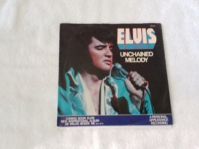 Elvis-Unchained Melody 45 Vinyl Promo Ex