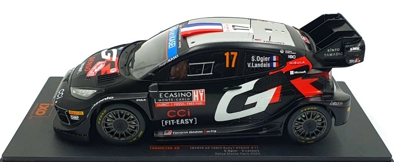 IXO 1/18 Scale Diecast 18RMC196.22 - Toyota GR Yaris Rally1 #17 Monte-Carlo 2024 - Image 4 of 4