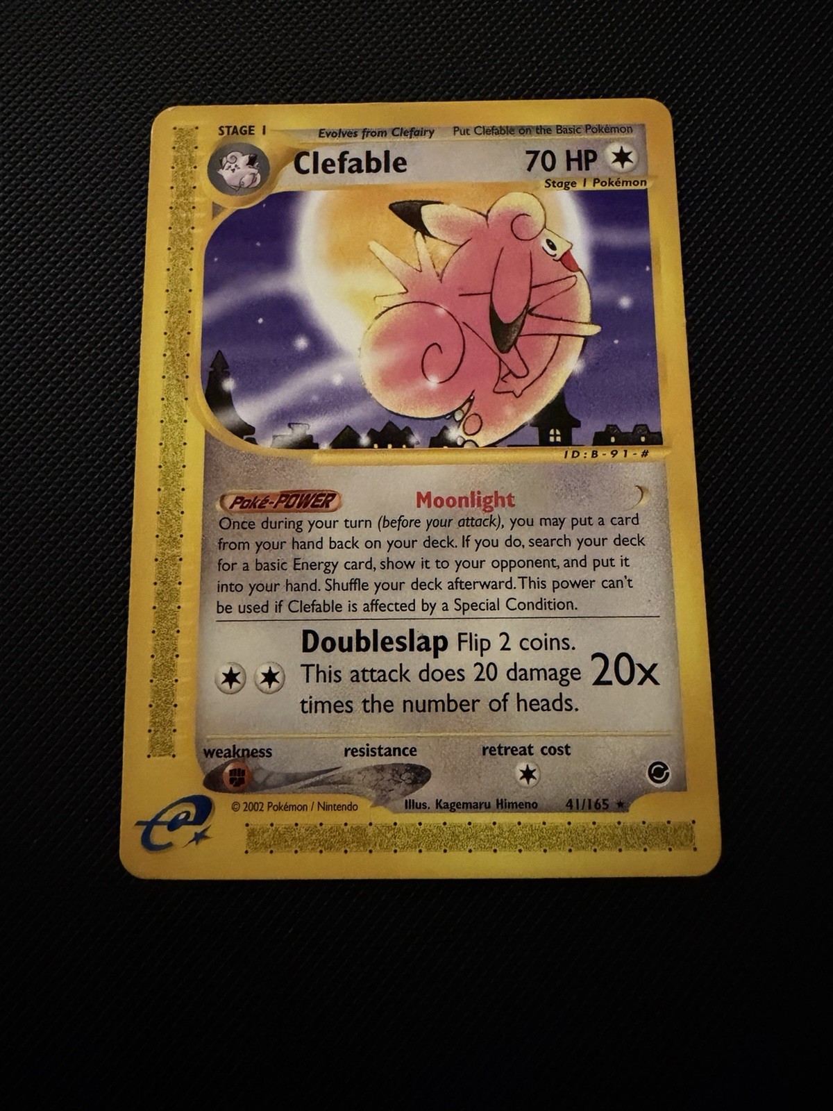 Clefable | 41/165 | Expedition Base Set | Rare | | LP