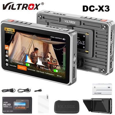 Viltrox DC-X3 6 inch 2000nit Camera Field Monitor Touch Screen Full HD 1920x1080