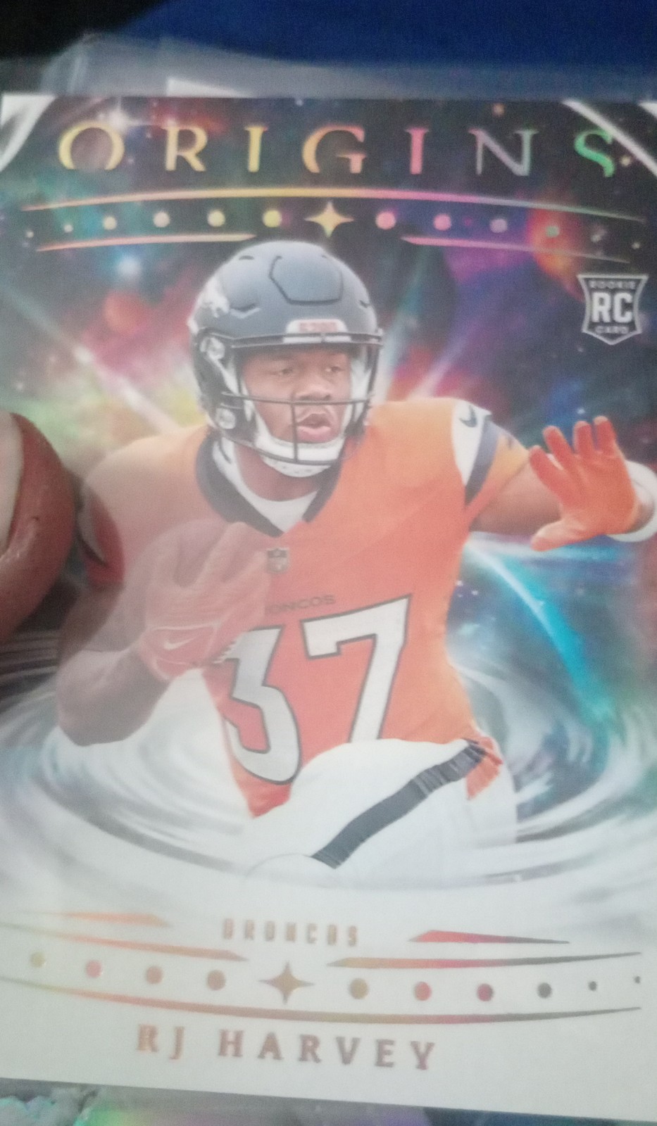 2025 Panini Origins - Rookies RJ Harvey, RJ Harvey #141 (RC)