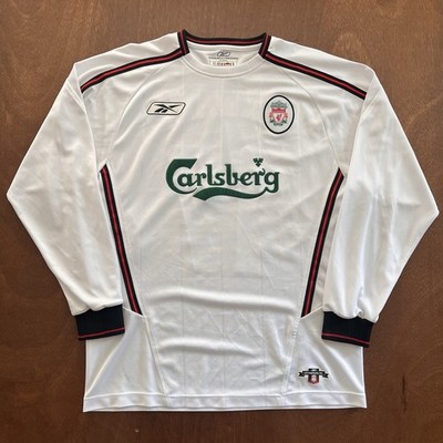 Reebok LIVERPOOL 2003/2005 Long Sleeve Soccer Jersey #17 GERRARD