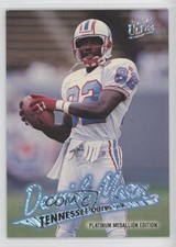 1997 Fleer Ultra Platinum Medallion Edition Derrick Mason #P328 0q3