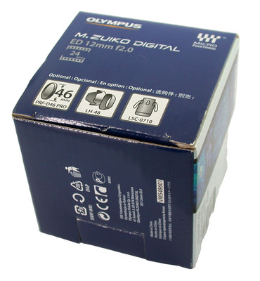 OLYMPUS Pen M. Zuiko digital 2/12 12 12mm F2 ED OVP boxed near mint top K#