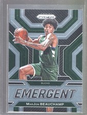 2022-23 Panini Prizm - Emergent Marjon Beauchamp #3 - Milwaukee Bucks