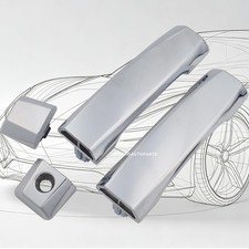 2pcs Exterior Door Handle For Nissan Titan 2004-2015 Front Left Right Chrome
